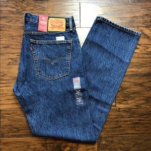 NEW Men’s Levi’s 505 Regular Fit Jeans 36x34